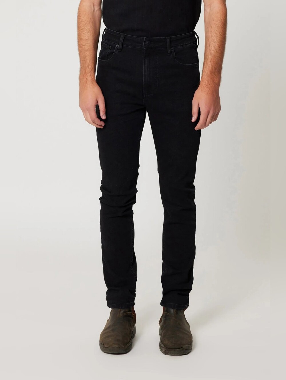 Rolla's Black Tim Slim Jeans